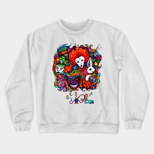 Alice & Hookah Crewneck Sweatshirt